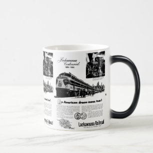 Lackawanna Railroad Centennial 1951 Color Morph Mug