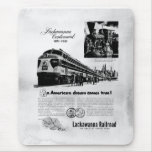 Lackawanna Railroad Centennial 1951 Mouse Pad at Zazzle