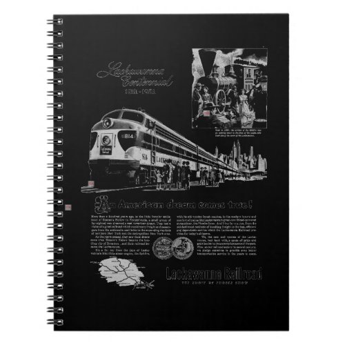 Lackawanna Railroad  Notebook