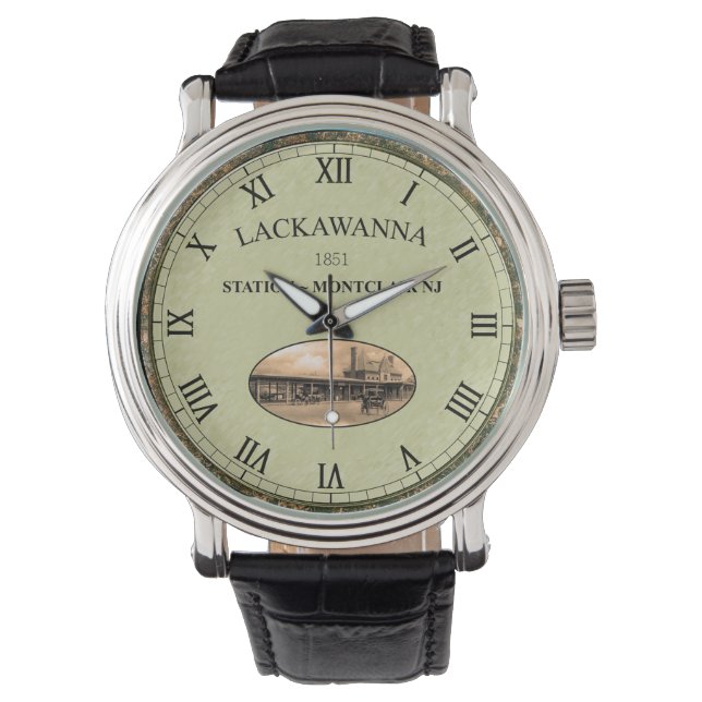 Lackawanna Station ~ Montclair  New Jersey ~     Watch (Front)