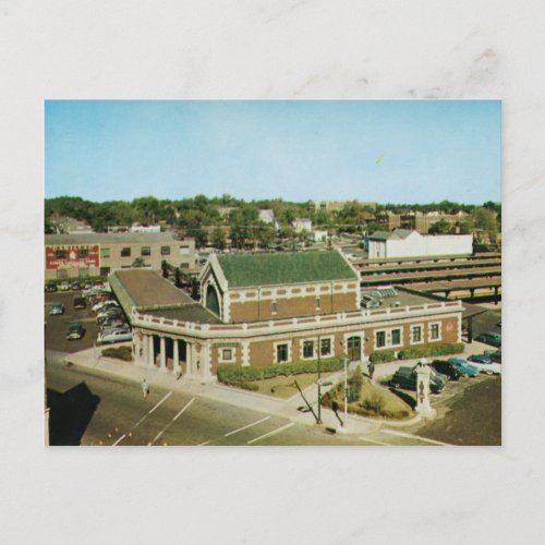 Lackawanna Station Montclair NJ Vintage Postcard