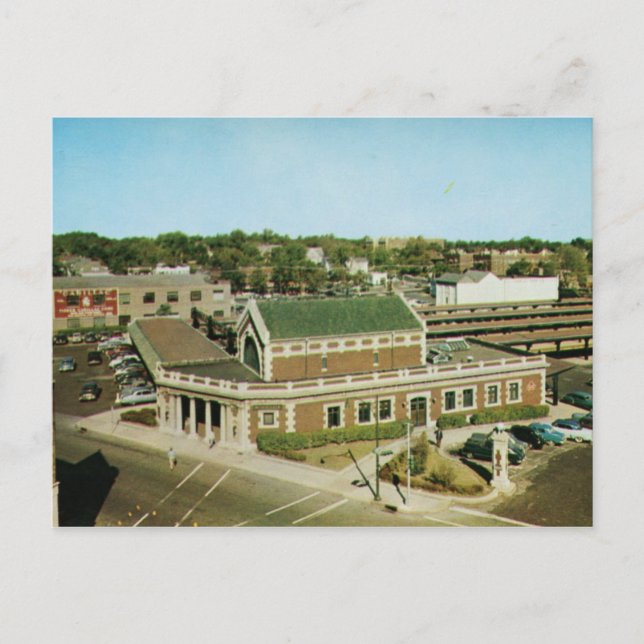 Lackawanna Station, Montclair NJ Vintage Postcard (Front)