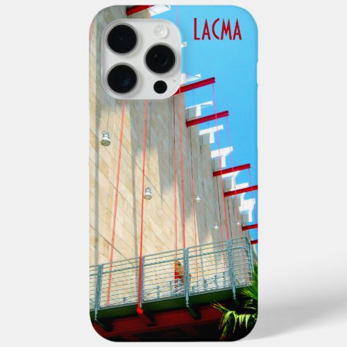 LACMA Los Angeles Museum Modern Art Photograph iPhone 15 Pro Max Case