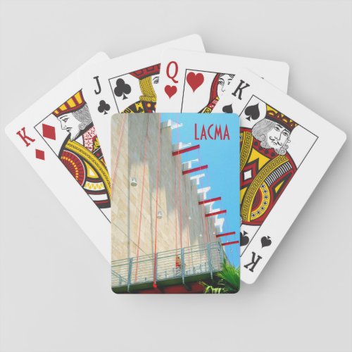 LACMA Los Angeles Museum Modern Art Photograph Poker Cards