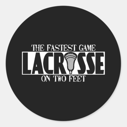 Lacrosse A Fastest Sticker