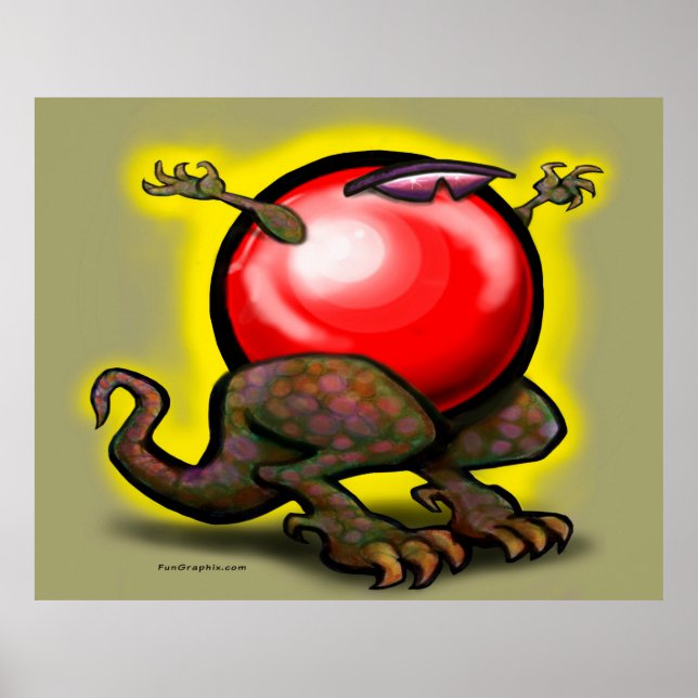 Lacrosse a Saurus Rex Poster (Front)