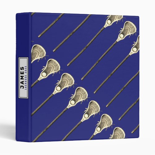 Lacrosse Album 3 ring binder