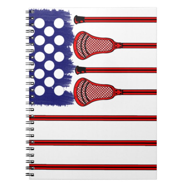 Lacrosse Americas Game Notebook (Front)