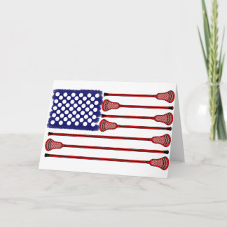 Lacrosse AmericasGame Card