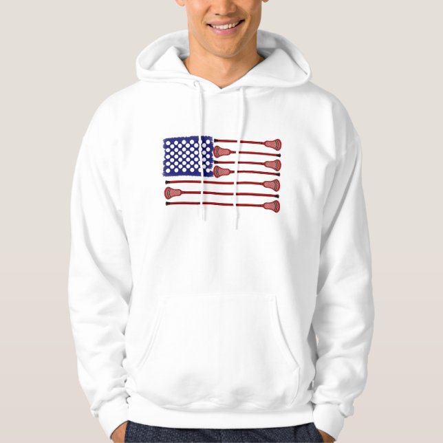 Lacrosse AmericasGame Hoodie (Front)