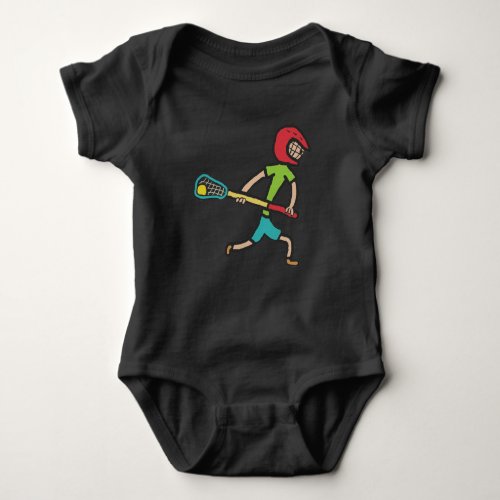 Lacrosse Baby Bodysuit