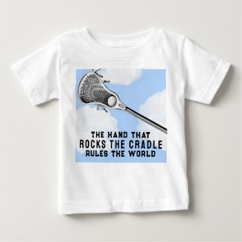 Lacrosse Baby Clothes Baby T-shirt by lacrosseshop at Zazzle