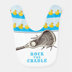 Lacrosse Baby Clothes Bib