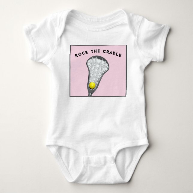 Lacrosse Baby T-Shirt Bodysuit (Front)