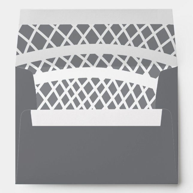 LACROSSE Bar Bat Mitzvah Envelope (Back (Bottom))