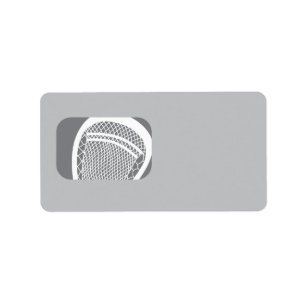 LACROSSE Bat Bar Mitzvah Matching Return Address Label