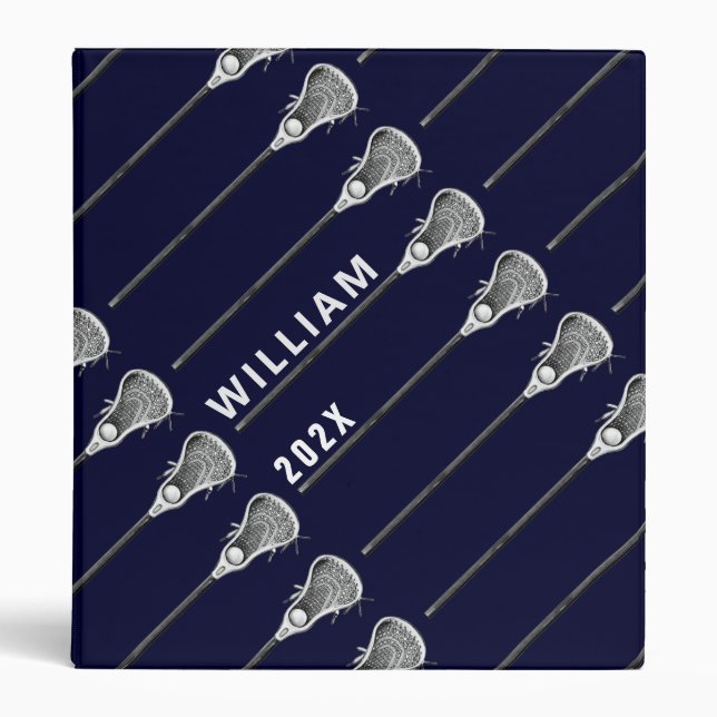 Lacrosse Binder or Scrapbook (Front)