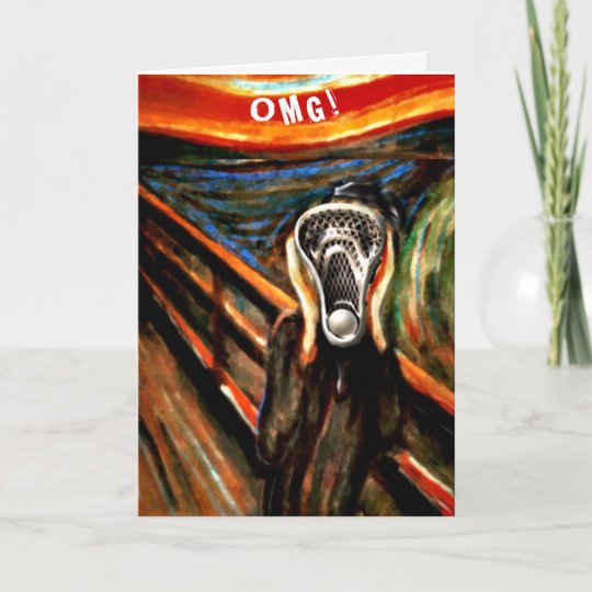 lacrosse birthday card