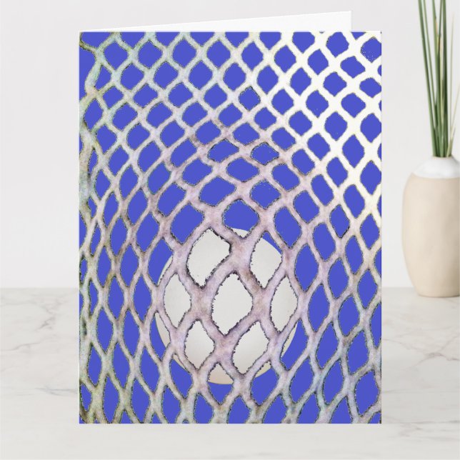 Lacrosse Birthday Card (Front)