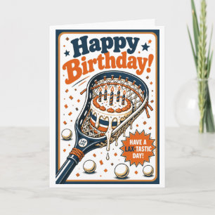 Lacrosse Birthday Funny Lax Humor Sport Card