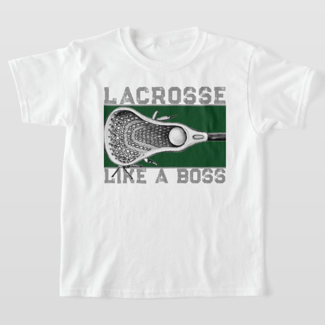 Lacrosse Boss T-Shirt (Laydown)
