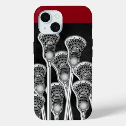 Lacrosse iPhone 15 Case