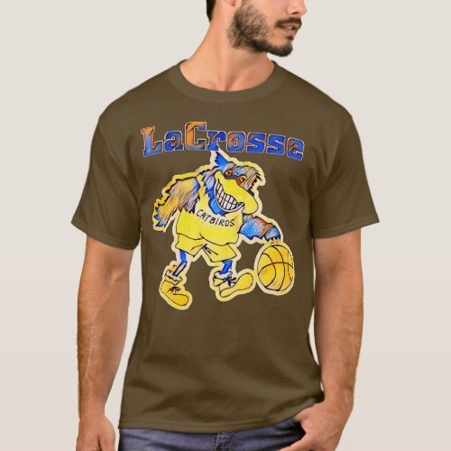 LaCrosse Catbirds Basketball T_Shirt