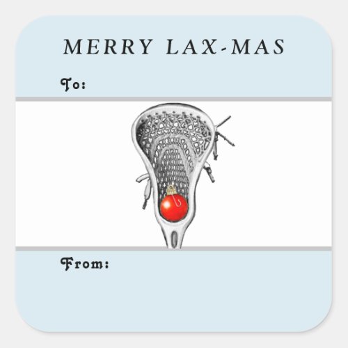 Lacrosse Christmas gift tags