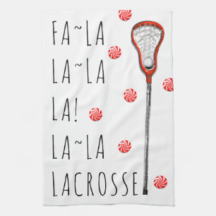Lacrosse Christmas Holiday Kitchen Towel