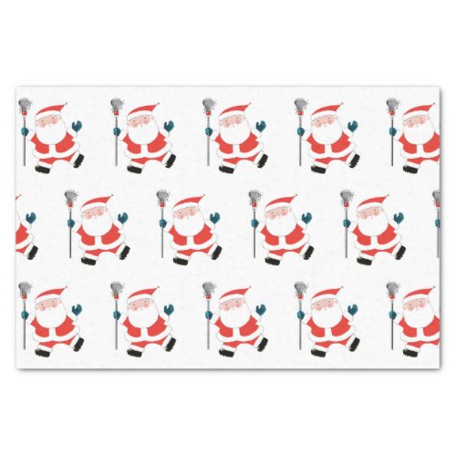 Lacrosse Christmas Holiday Tissue Paper