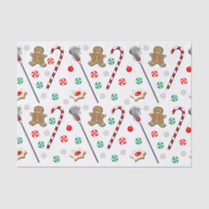 Lacrosse Christmas Holiday Tissue Paper