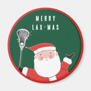 Lacrosse Christmas Stocking Stuffers Magnet