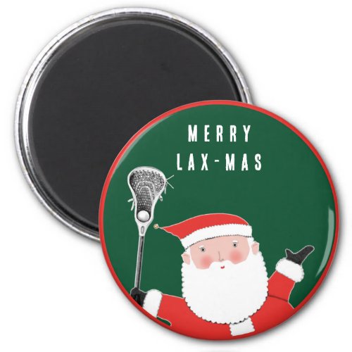 Lacrosse Christmas Stocking Stuffers Magnet