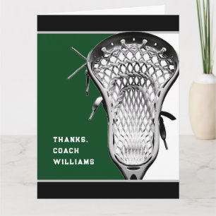 Lacrosse Coach Thank You
