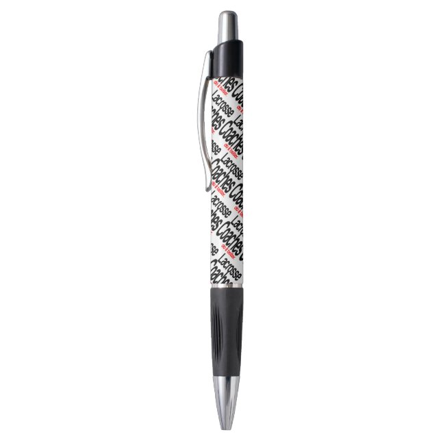 Lacrosse Coaches Do it Better Joke Pen (Top (Vertical))