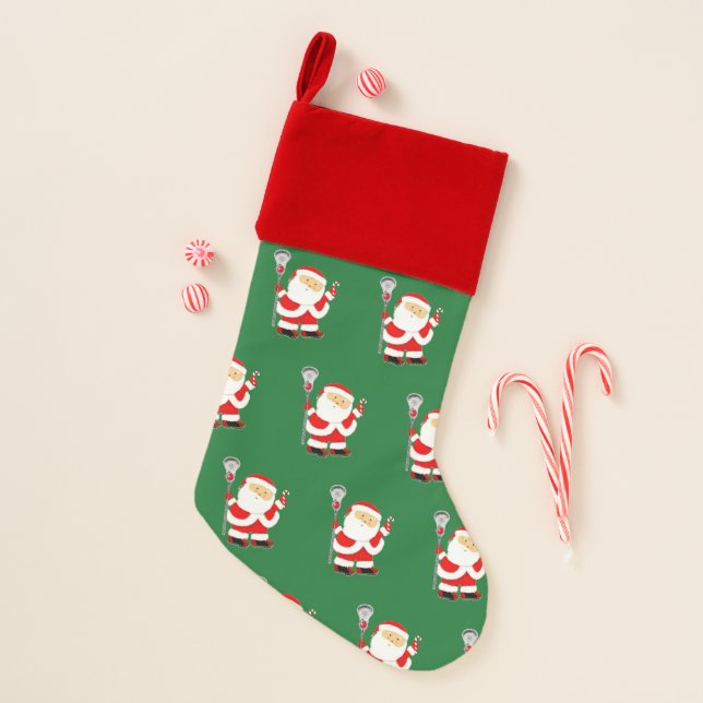 Lacrosse Collectible Christmas Stocking (Front)