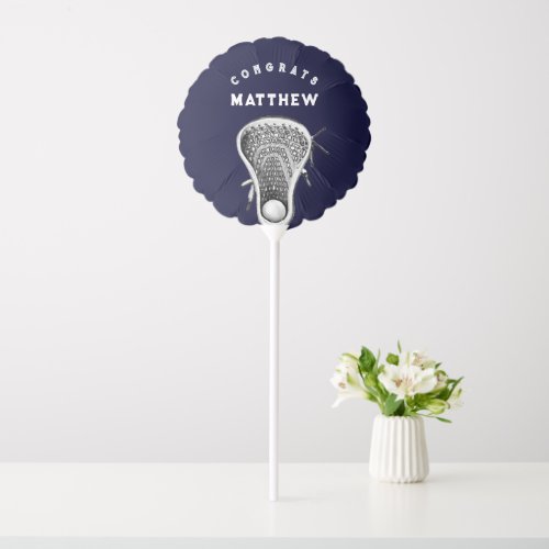 Lacrosse Congrats Sports Balloon