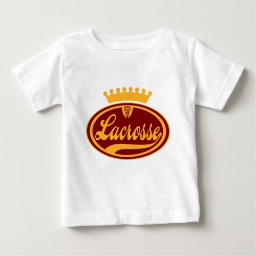 Lacrosse Crown Baby T_Shirt