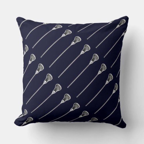 Lacrosse Decor Throw Pillow