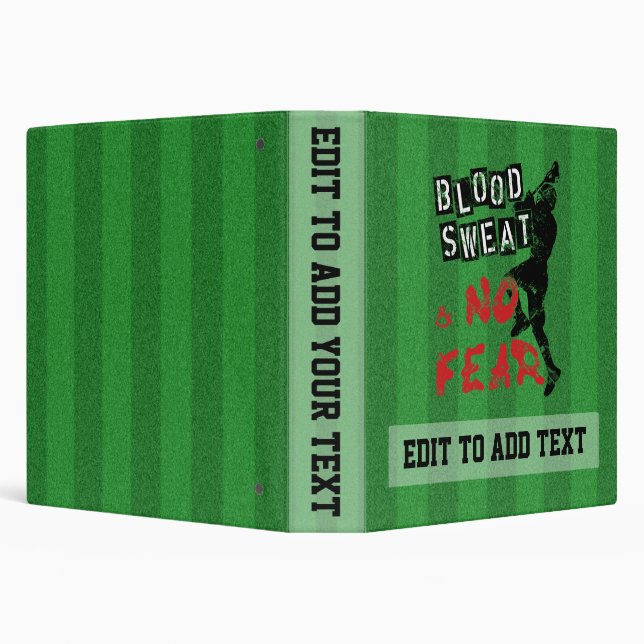 Lacrosse Design Cutomizable Binder, Album Binder (Background)