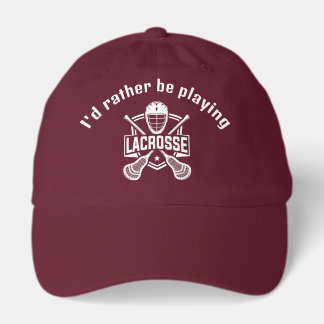 Lacrosse Design Hat
