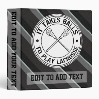 Lacrosse Design Trading Card Album Binder