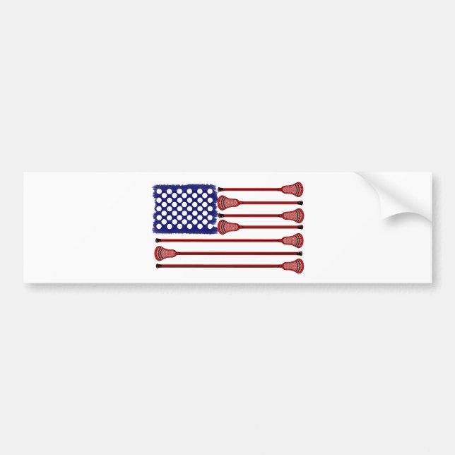 Lacrosse Designs AmericasGame2 Bumper Sticker (Front)