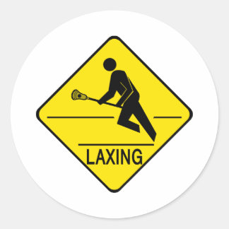 Lacrosse Designs Laxing Sticker