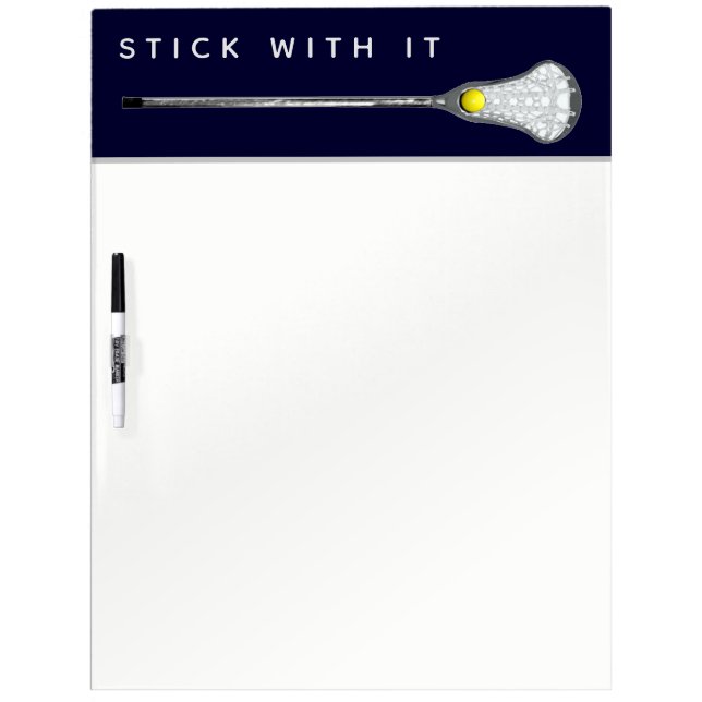 Lacrosse Dry-Erase Board (Front)