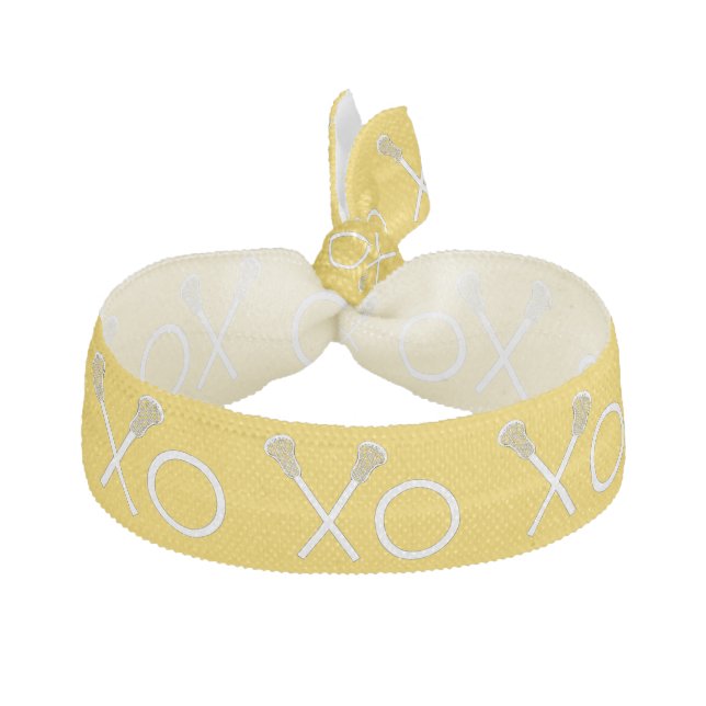 Lacrosse Elastic Hair Tie (Front)