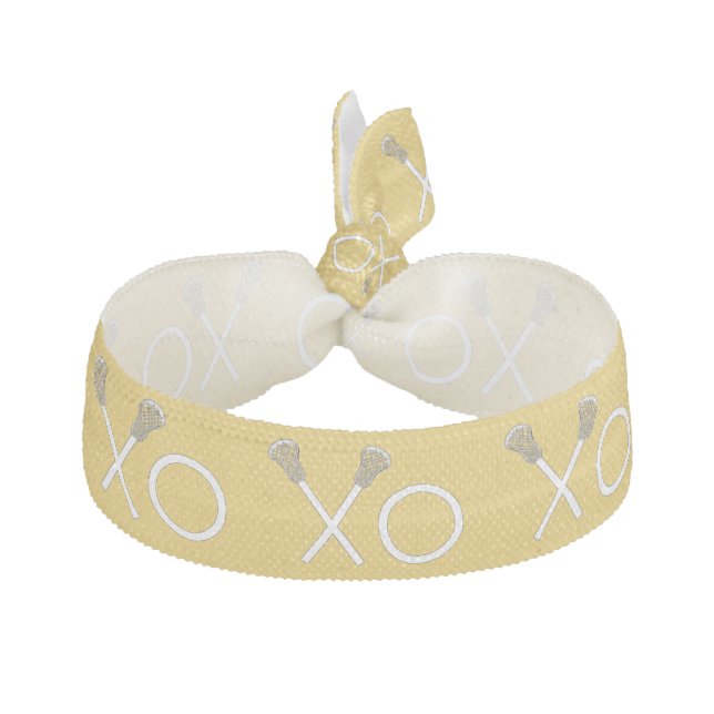 Lacrosse Elastic Hair Tie (Front)
