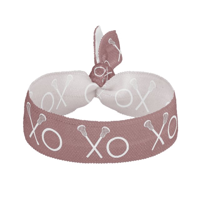 Lacrosse Elastic Hair Tie (Front)