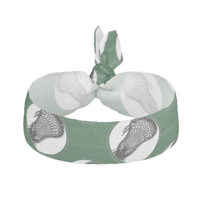 Lacrosse Elastic Hair Tie (Front)