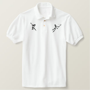 Lacrosse Embroidered Polo Shirt